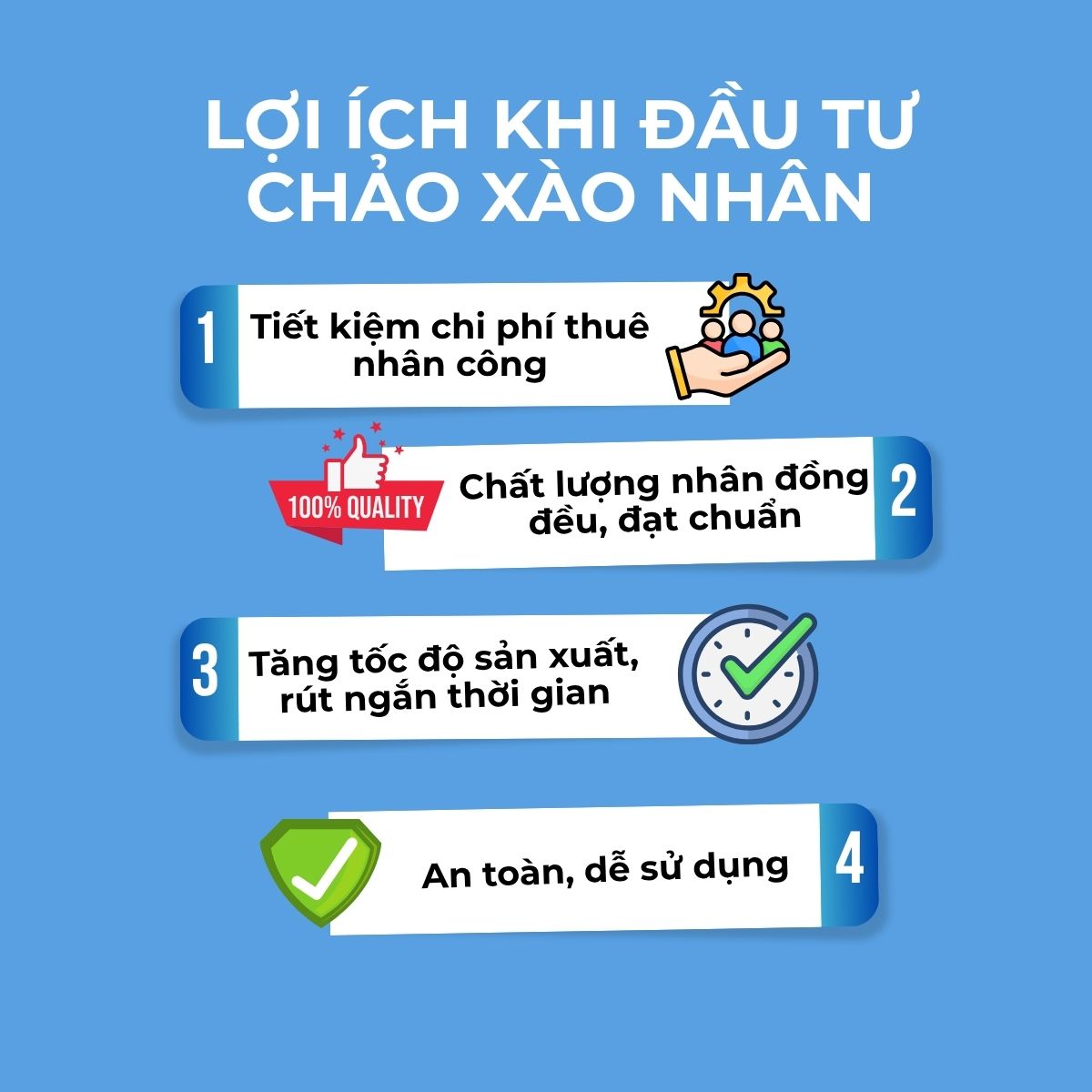 Chảo xào nhân khuấy lệch tâm 300L