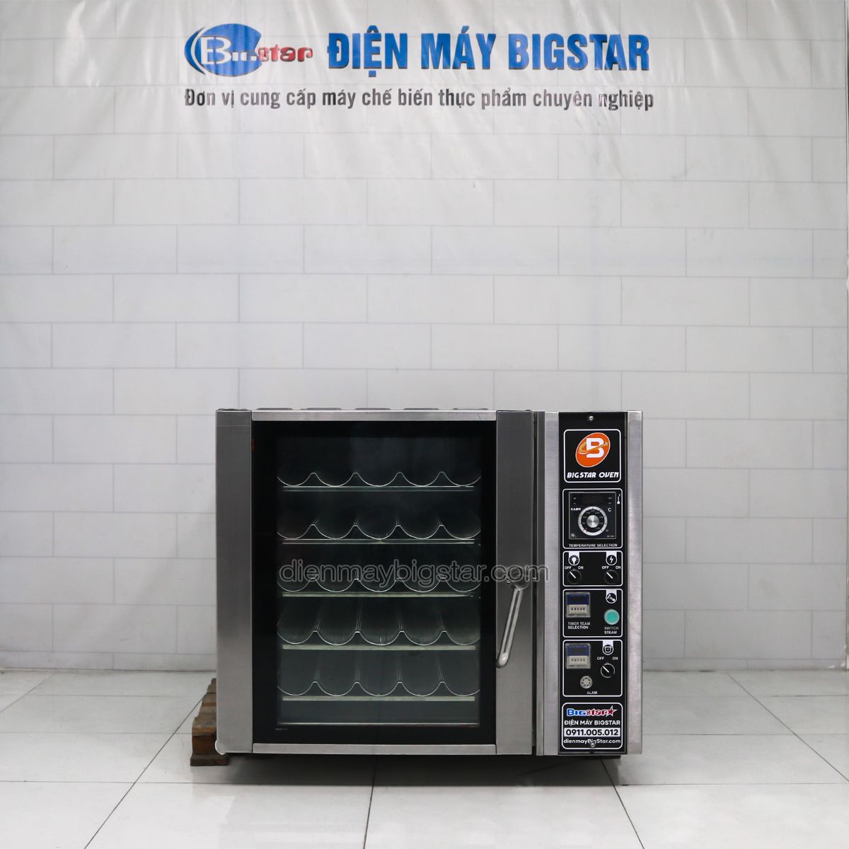 Lò nướng bánh mì đối lưu 5 khay