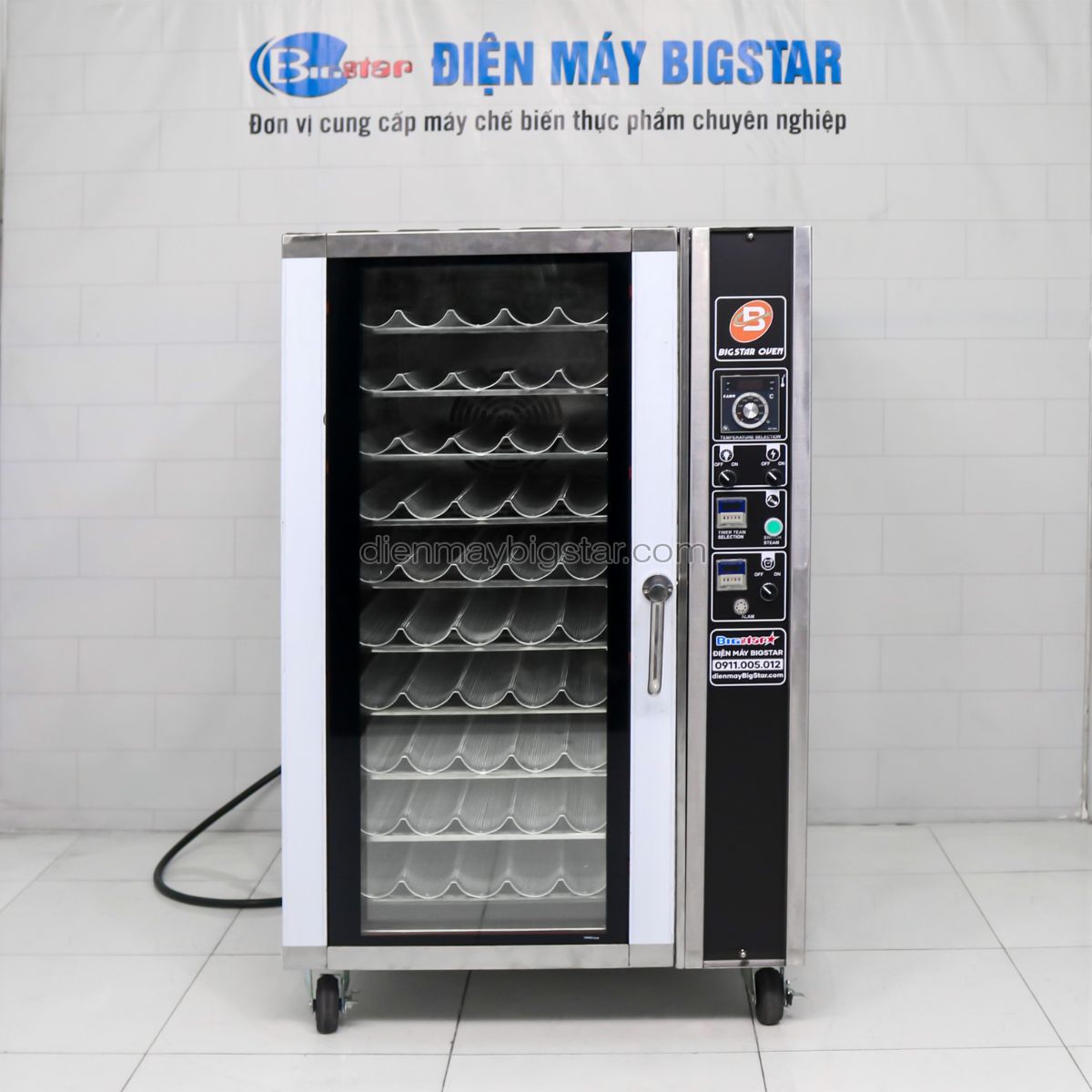 Lò nướng bánh mì đối lưu 10 khay