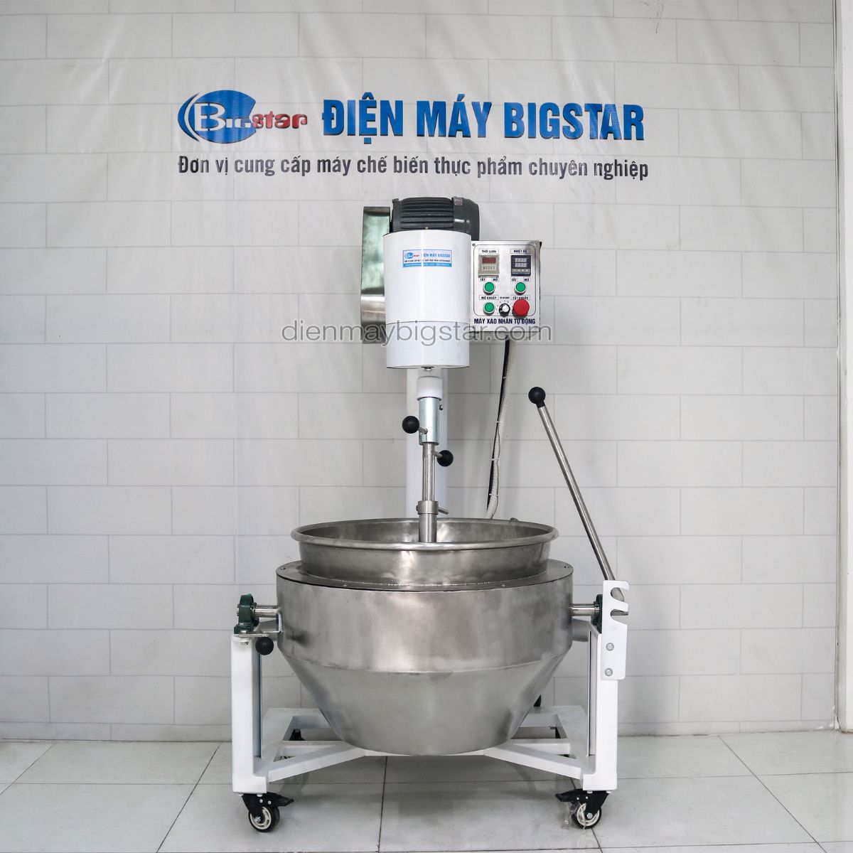 Tư vấn mẫu nồi nấu trà sữa công nghiệp mà các tiệm trà sữa hiện nay đang dùng 13 Nồi nấu trà sữa công nghiệp