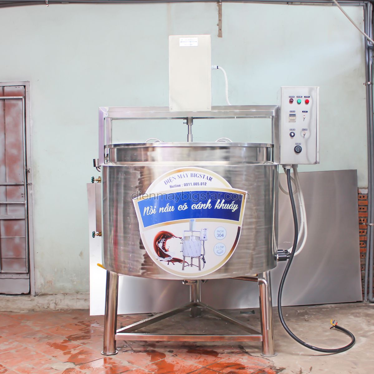 Tư vấn mẫu nồi nấu trà sữa công nghiệp mà các tiệm trà sữa hiện nay đang dùng 21 Nồi nấu trà sữa công nghiệp