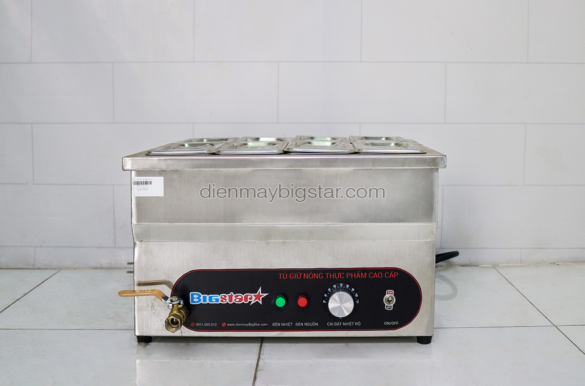 tủ hâm nóng thức ăn để bàn B2-8