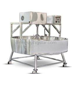 Máy rang muối tôm tự đảo 50kg 10 Máy rang muối tôm tự đảo 50kg