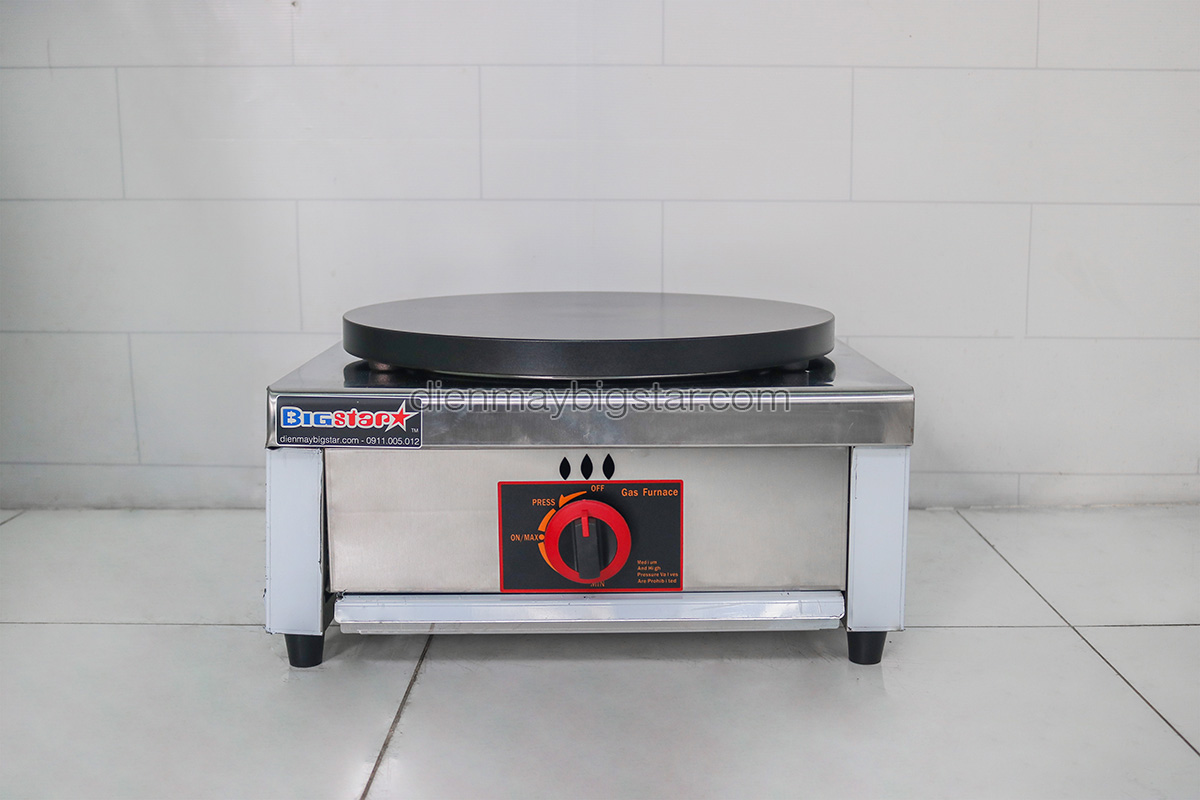 Máy nướng bánh Crepe đơn dùng gas 21 máy nướng bánh crepe đơn dùng gas