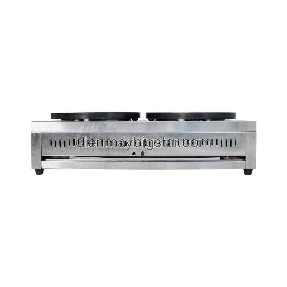Máy nướng bánh Crepe đôi dùng gas 14 máy nướng bánh crepe đôi dùng gas