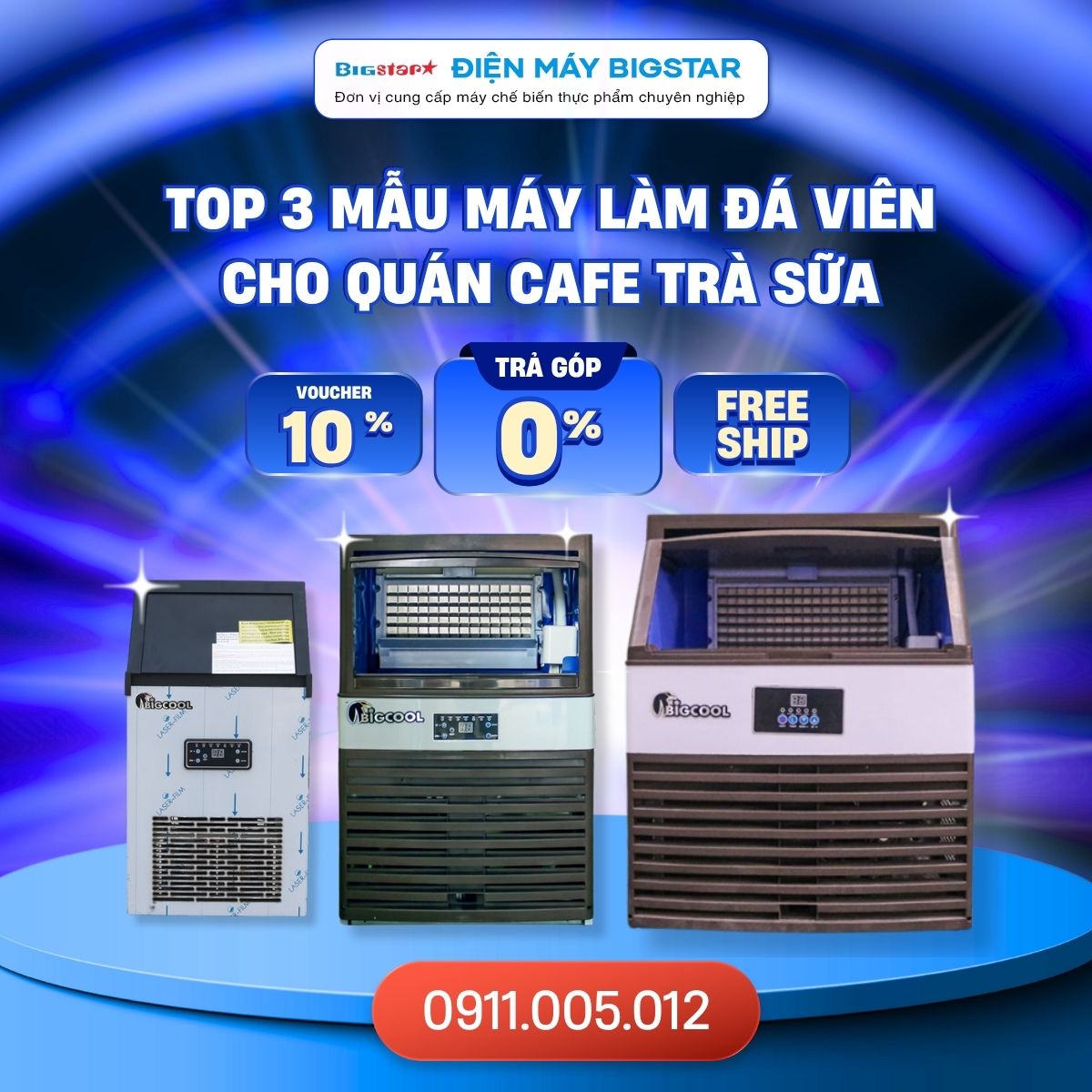 máy làm đá viên