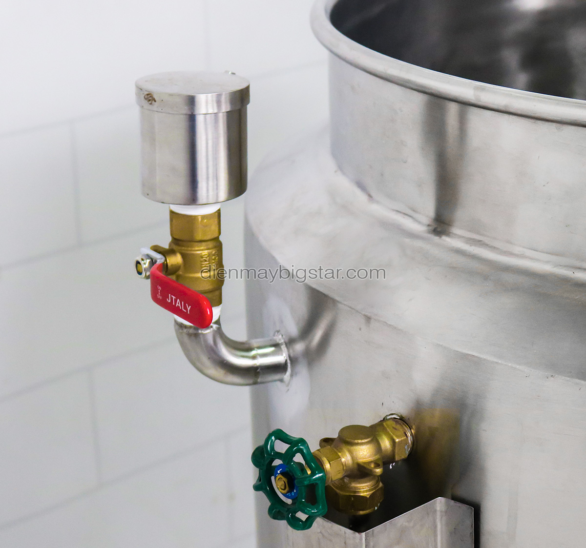 Nồi nấu sữa đậu nành công nghiệp 3 lớp 200L