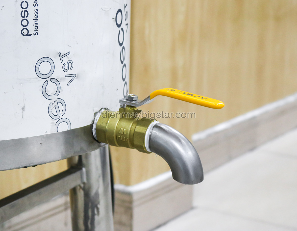 nồi nấu có cánh khuấy 3 lớp 30L