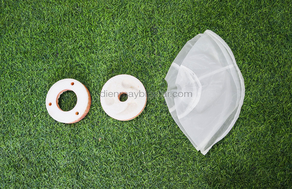 Lưới lọc máy xay đậu nành 12 Lưới lọc và bộ đá máy xay đậu nành