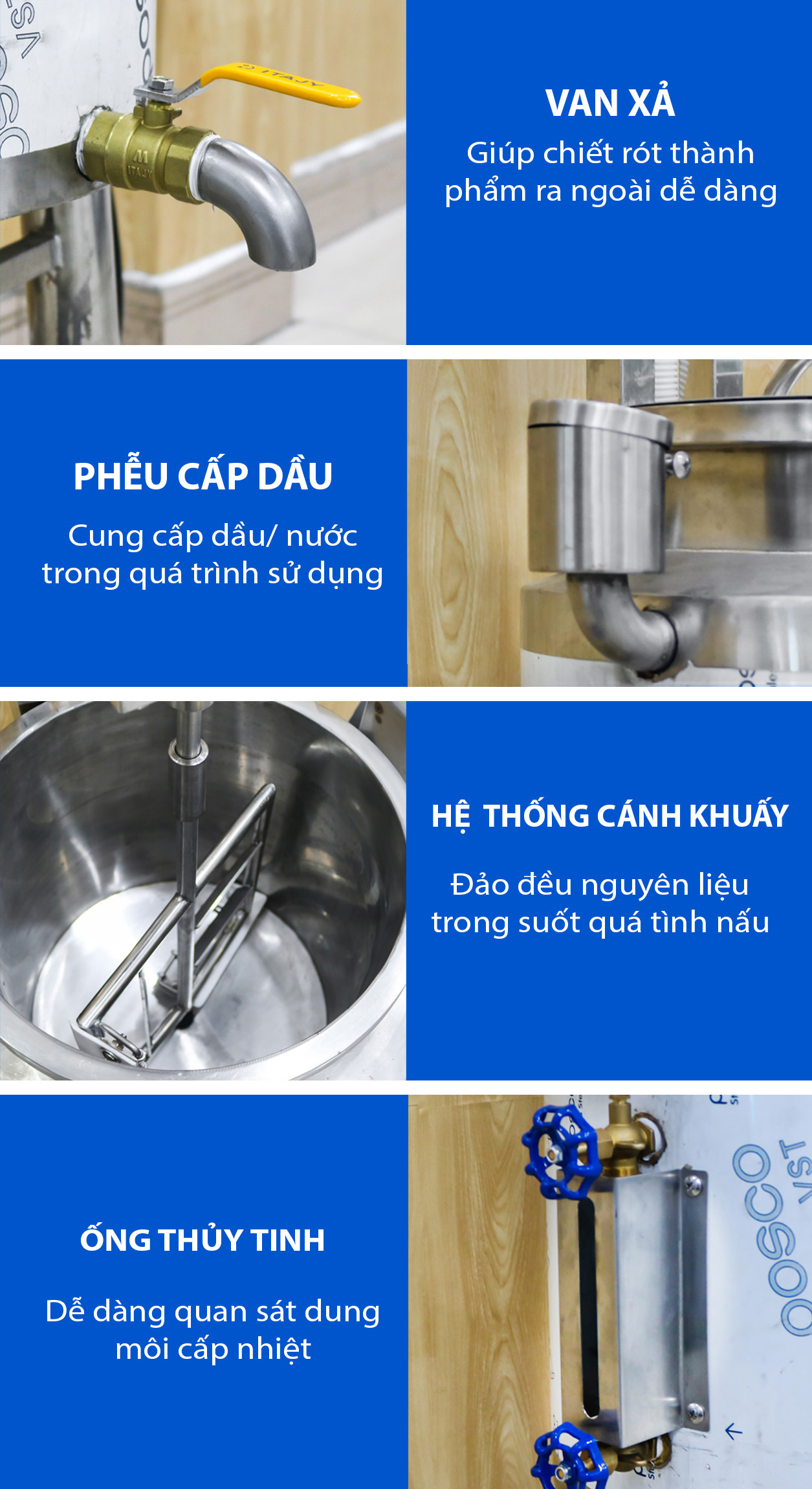 bo phan noi nau canh khuay