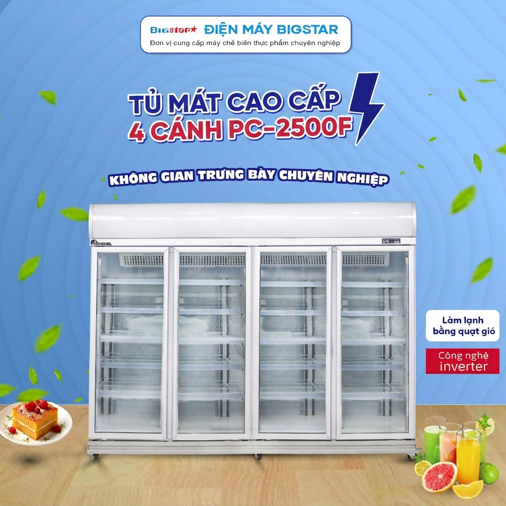 tu mat 4 canh kinh cao cap PC 2500F