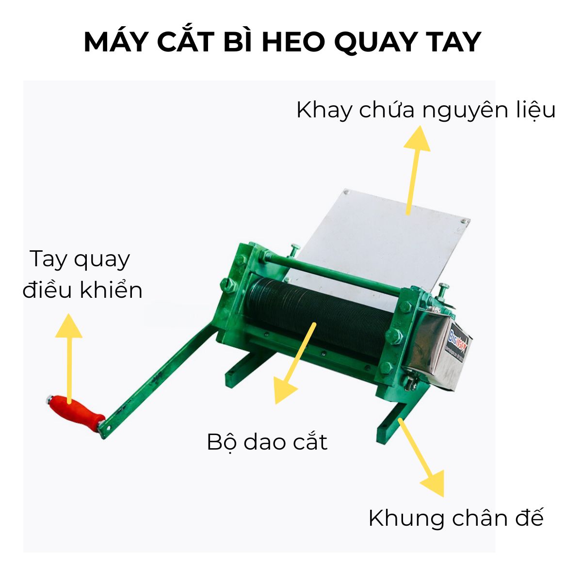 Máy cắt bì heo quay tay