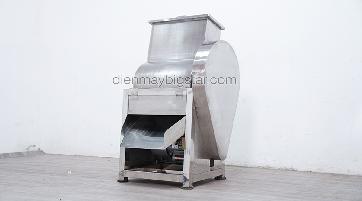 Máy chặt thịt chặt mỡ đông lạnh 15 may chat thit chat mo dong lanh 5