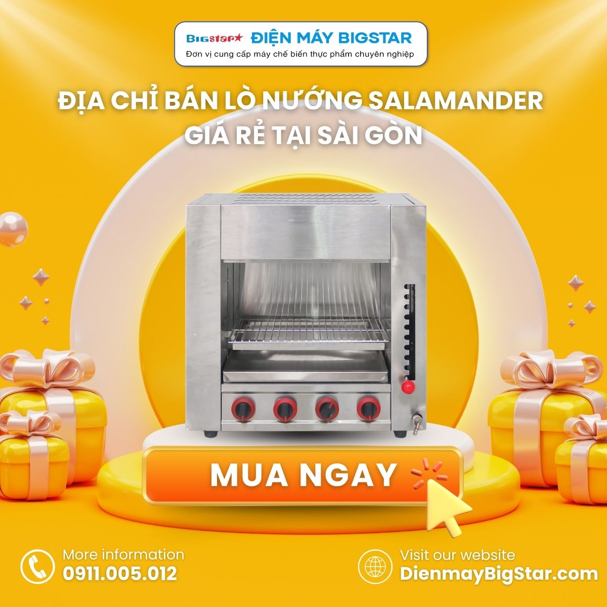 lò nướng salamander