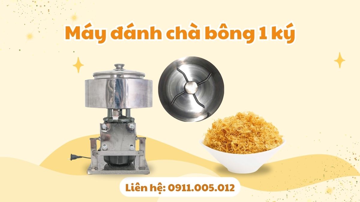 Máy đánh chà bông 1 ký 12 may danh cha bong 1 ky 1