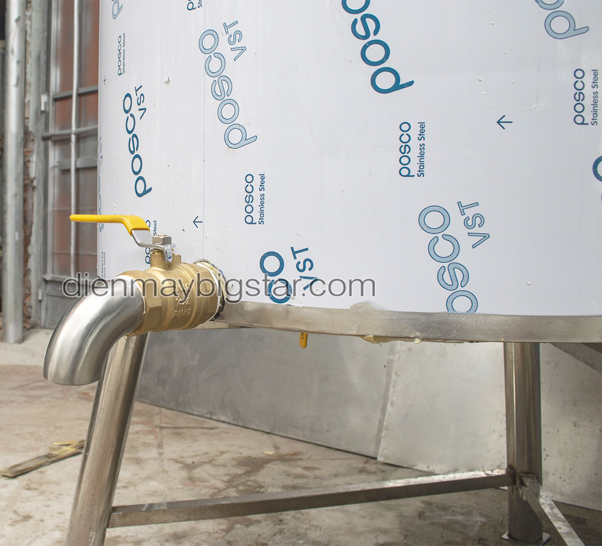 Nồi nấu cánh khuấy công nghiệp 3 lớp 300L 21 noi nau canh khuay cong nghiep 3 lop 300L 6