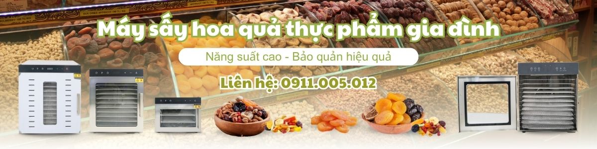 Máy sấy hoa quả thực phẩm gia đình