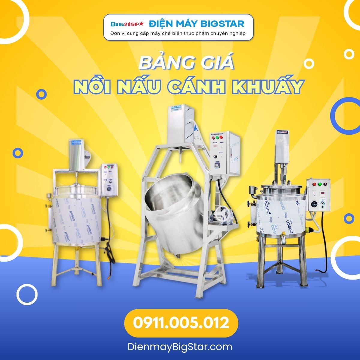 bang gia noi nau canh khuay