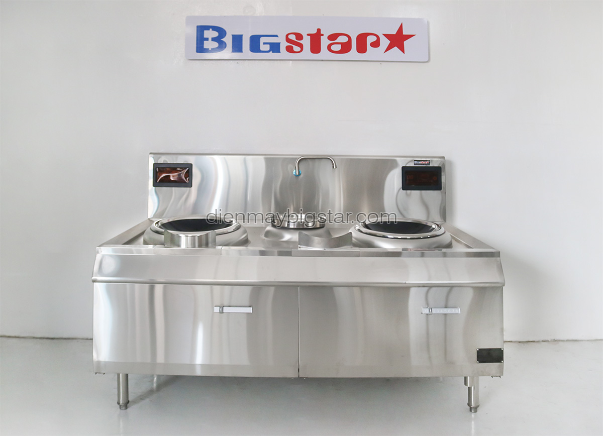 Bếp điện từ công nghiệp đôi chảo lõm rời có bầu nước 2x15kW 22 Bep dien tu cong nghiep doi chao lom roi co bau nuoc 2x15kW 1 2