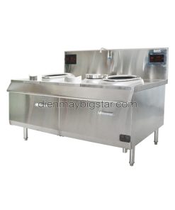 Bếp điện từ công nghiệp đôi chảo lõm rời có bầu nước 2x15kW 18 Bep dien tu cong nghiep doi chao lom roi co bau nuoc 2x15kW 10 1