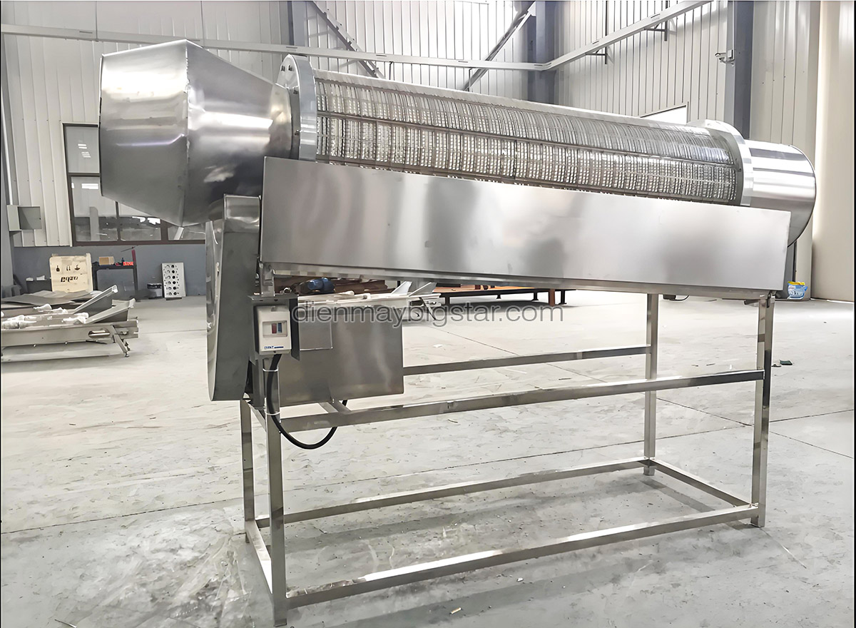 Máy cắt bỏ sợi đậu hà lan công nghiệp