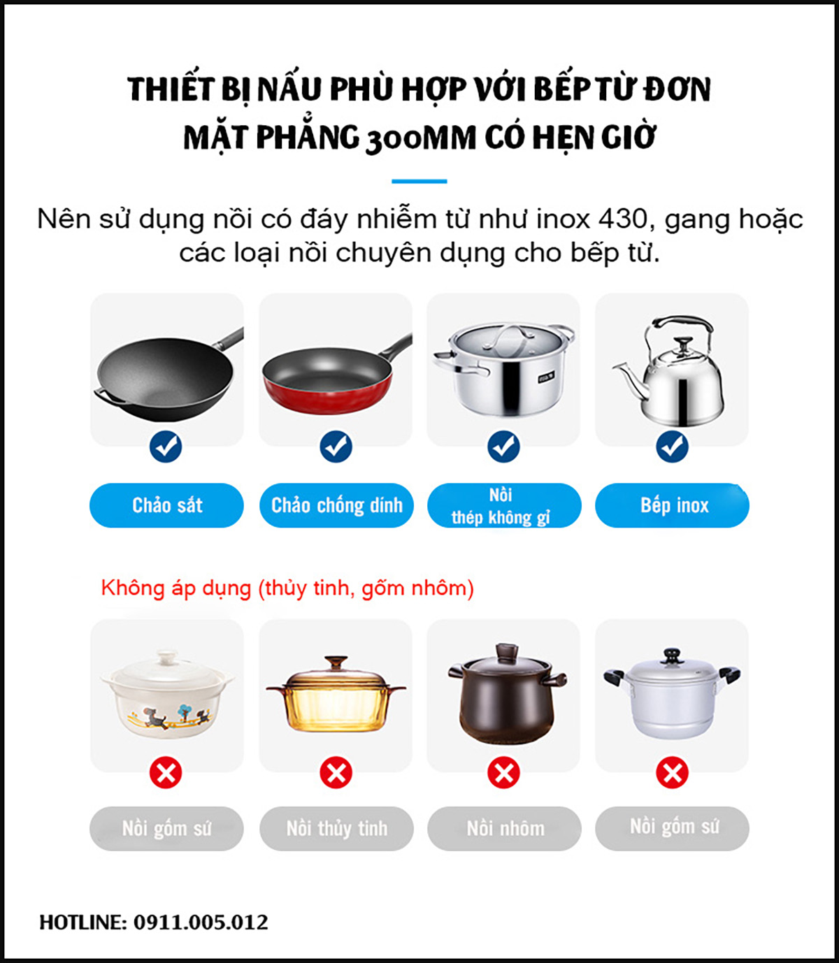 bep tu don de ban mat phang 300mm co hen gio 4