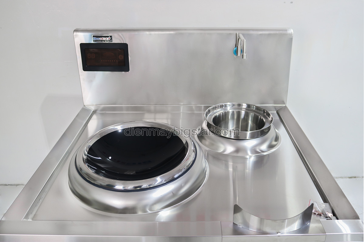 Bếp điện từ công nghiệp đơn chảo lõm rời có bầu nước 15kW 23 bep dien tu cong nghiep don chao lom roi co bau nuoc 15kw 5