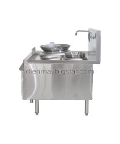 Bếp điện từ công nghiệp đơn chảo lõm rời có bầu nước 15kW 16 bep dien tu cong nghiep don chao lom roi co bau nuoc 15kw 10