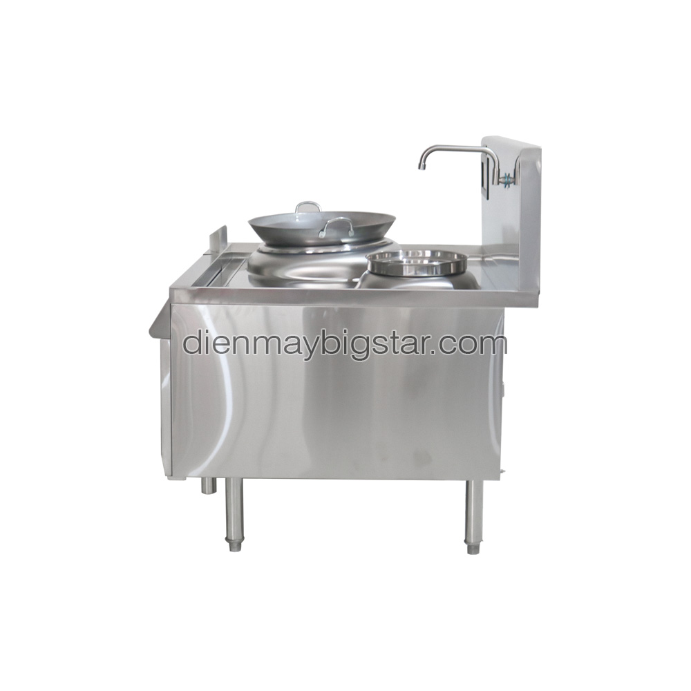 Bếp điện từ công nghiệp đơn chảo lõm rời có bầu nước 15kW 13 Bếp điện từ công nghiệp đơn chảo lõm rời có bầu nước 15kW - Ảnh 3