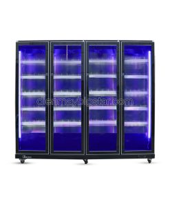 Tủ mát 4 cánh quạt lạnh sấy kính Luxury LRY-2250