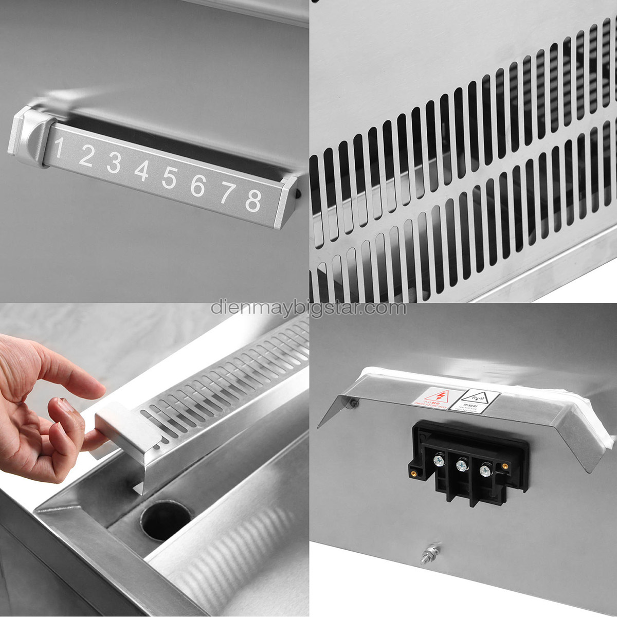 Bếp điện từ công nghiệp đôi chảo lõm rời có bầu nước 2x15kW 26 bep dien tu cong nghiep doi chao lom roi co bau nuoc 2x15kw 4