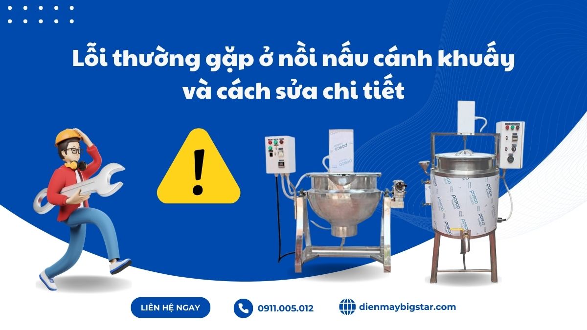 nồi nấu cánh khuấy