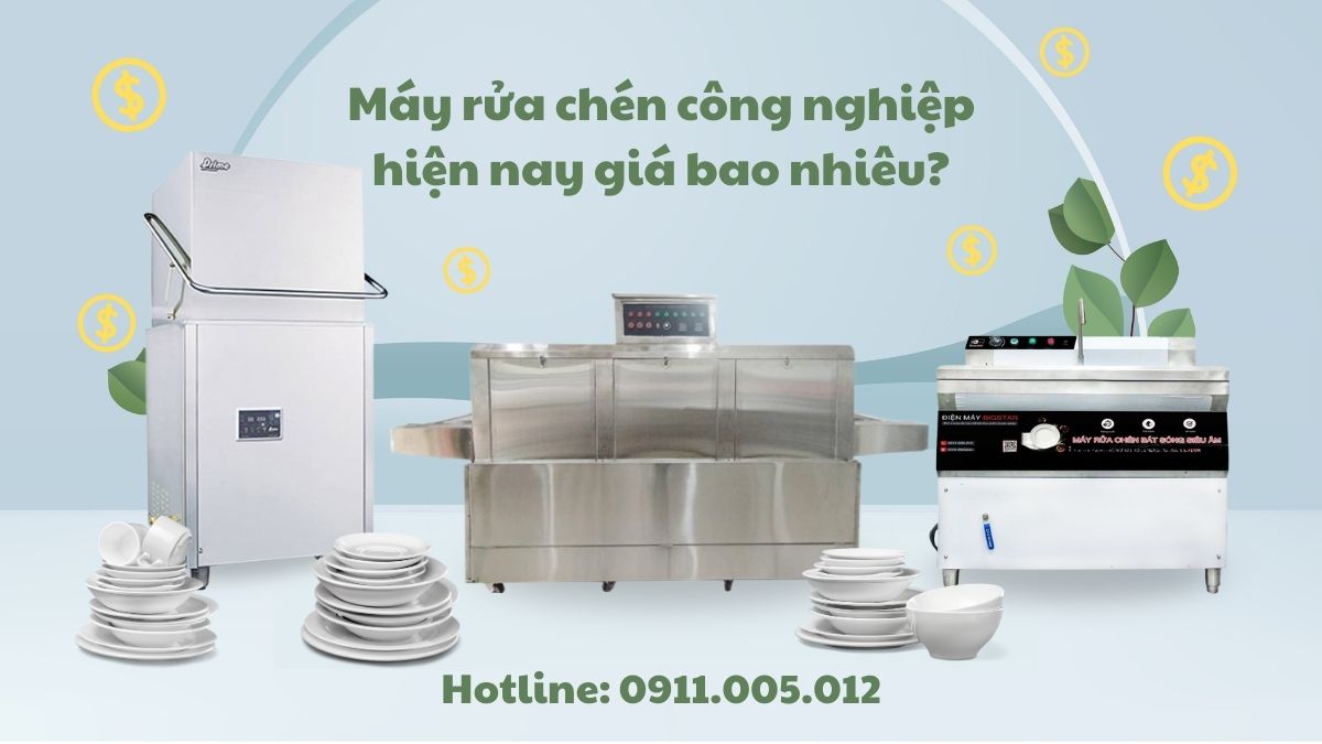 may rua chen cong nghiep hien nay gia bao nhieu