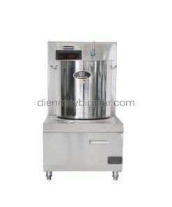 Bếp hầm điện từ công nghiệp đơn mặt phẳng tròn 15kW
