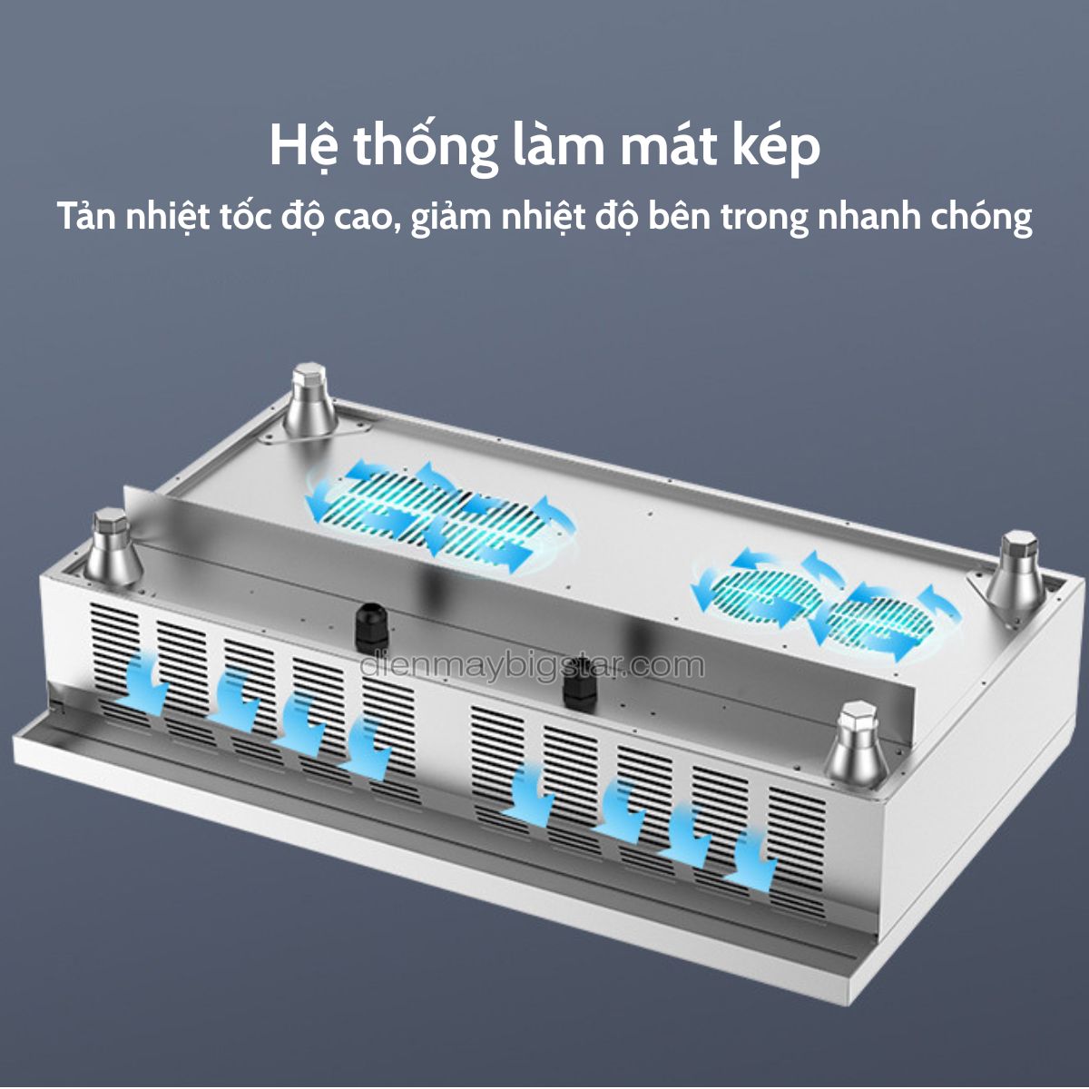 bep tu cong nghiep mat phang ket hop mat lom 8 nac gat 6