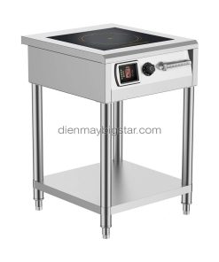 Bếp từ công nghiệp đơn mặt phẳng có hẹn giờ 8 nấc gạt 8kW