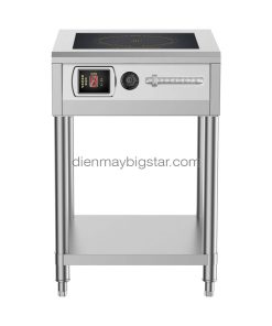 Bếp từ công nghiệp đơn mặt phẳng có hẹn giờ 8 nấc gạt 8kW 12 bep tu cong nghiep don mat phang 8 nac gat 8kw avt 1