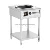 Bếp xào công nghiệp đơn mặt lõm có hẹn giờ 8 nấc gạt 8kW