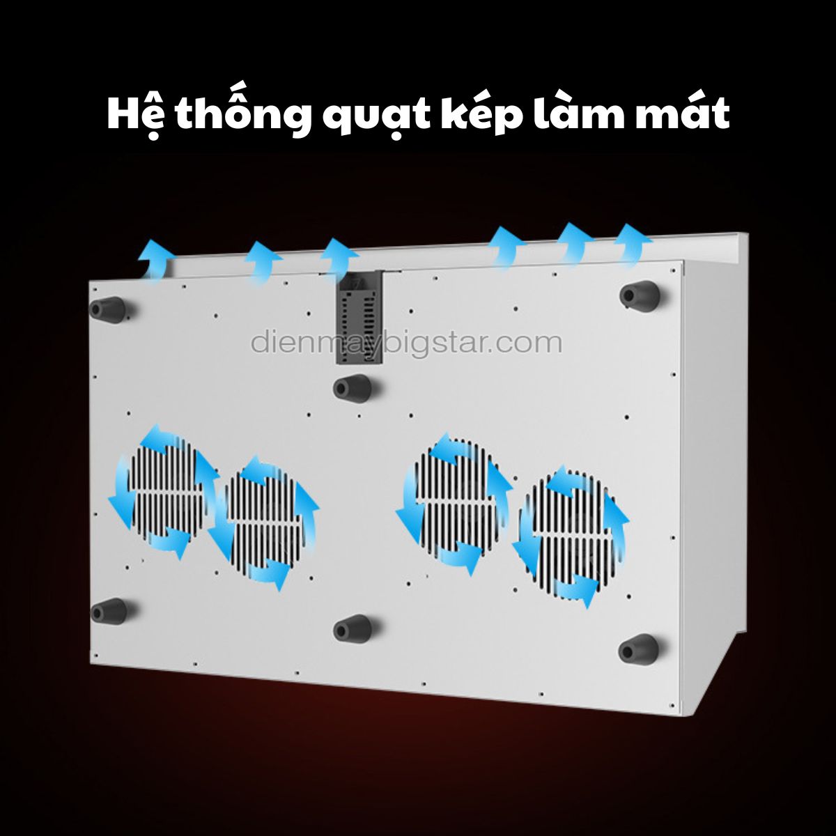 bep dien tu doi de ban mat phang ket hop mat lom 8