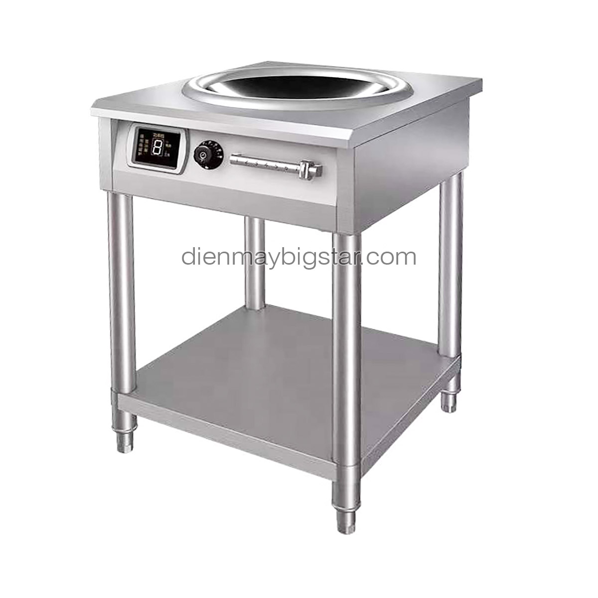 Bếp xào công nghiệp đơn mặt lõm có hẹn giờ 8 nấc gạt 8kW 10 Bếp xào công nghiệp đơn mặt lõm có hẹn giờ 8 nấc gạt 8kW - Ảnh 2