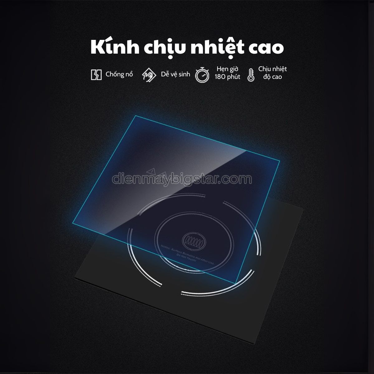 bep tu doi de ban mat phang 2x5kw 7