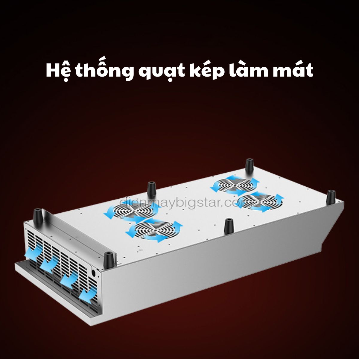 bep tu doi de ban mat phang 2x5kw 8