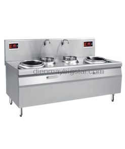 bep dien tu cong nghiep doi chao lom roi co 2 bau nuoc 1