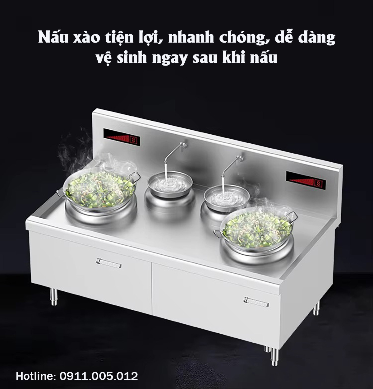 bep dien tu cong nghiep doi chao lom roi co 2 bau nuoc 6