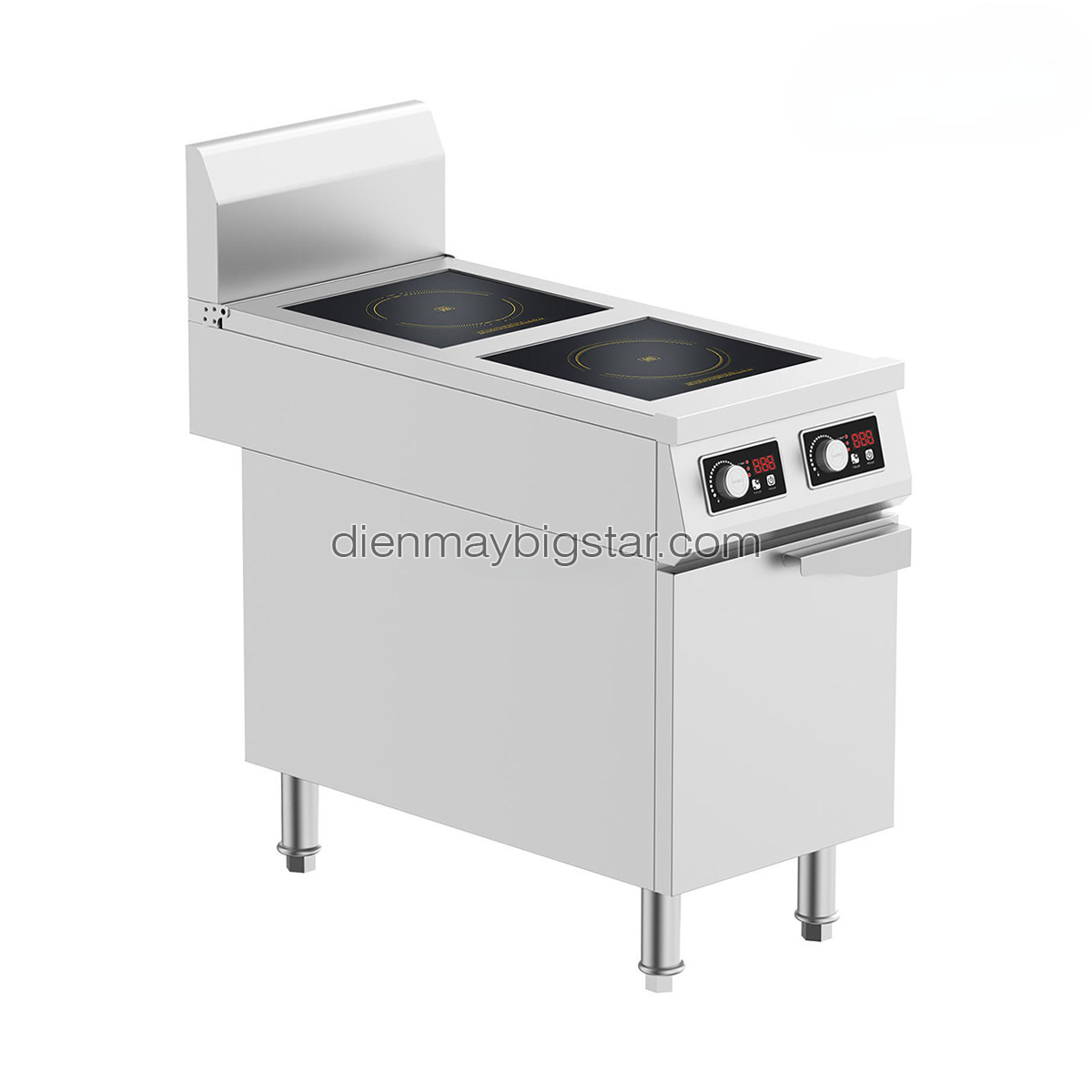 Bếp điện từ công nghiệp đôi phẳng có hộc tủ 10 Bếp điện từ công nghiệp đôi phẳng có hộc tủ - Ảnh 2