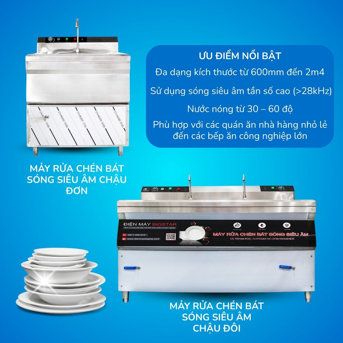 Tư vấn 3 mẫu máy rửa chén bát công nghiệp cho quán ăn nhà hàng mới mở 24 máy rửa chén bát công nghiệp