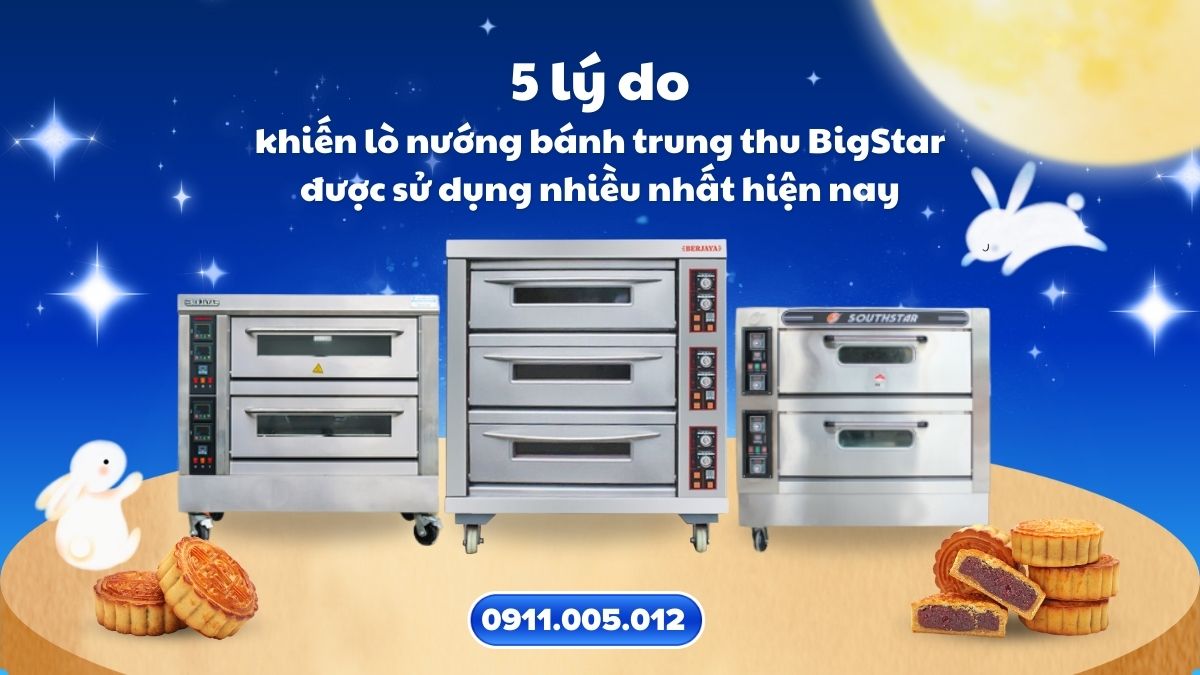 lò nướng bánh trung thu BigStar