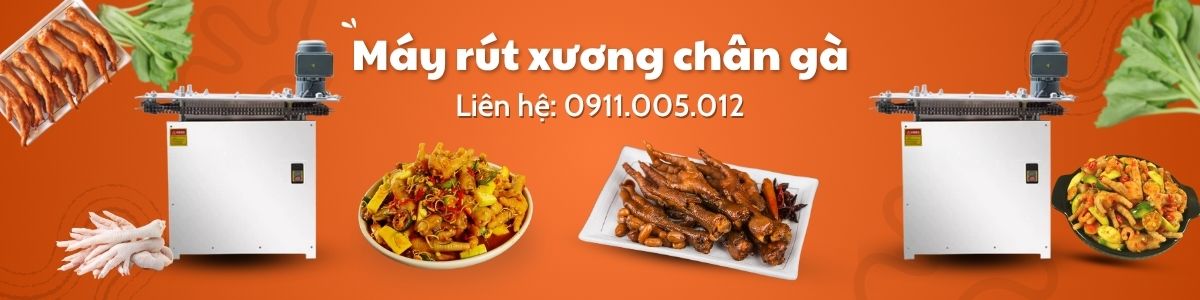 Máy rút xương chân gà