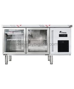 Bàn mát 2 cánh kính 1m5 quạt lạnh BigCool CK-1500QL