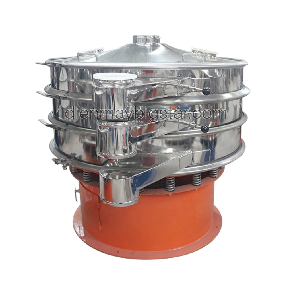 Máy sàng rung tròn 3 tầng D1200mm 10 Máy sàng rung tròn 3 tầng D1200mm - Ảnh 2
